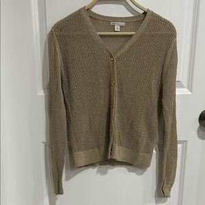 Cato Light Brown Knit Cardigan